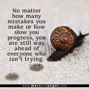 Slow Progress - Trying